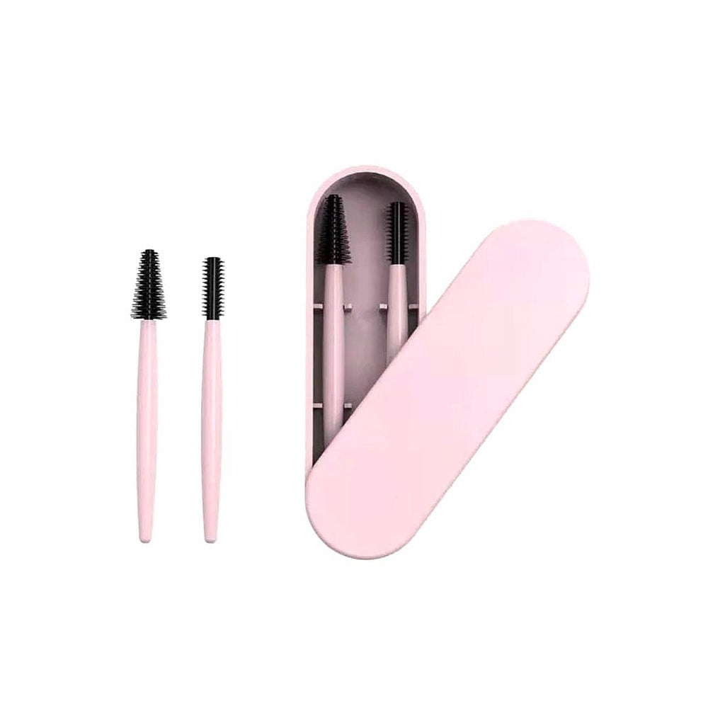 Intentionally Sustainable Ltd Eco-friendly Forever Eyebrow and Eyelash Brushes Baby Pink