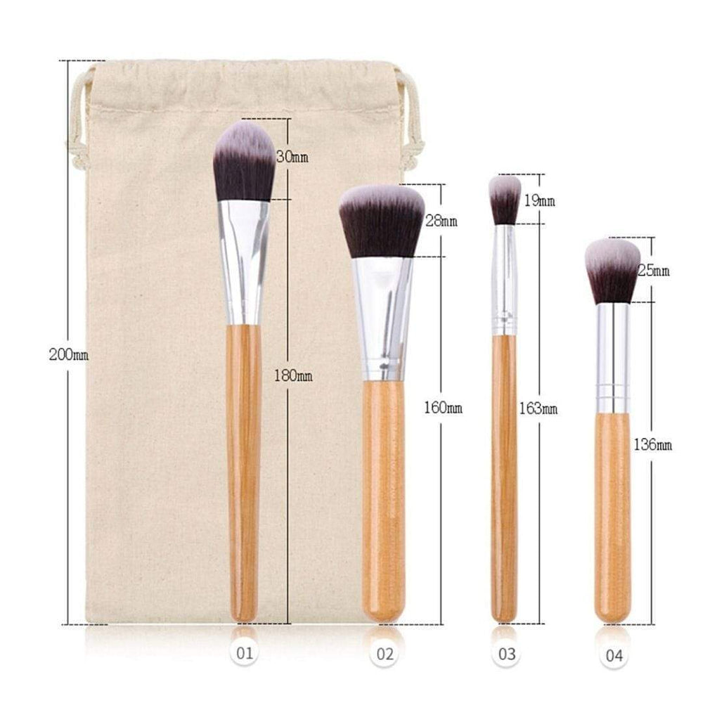 Intentionally Sustainable Ltd Bamboo Makeup Brush 11pc Set