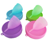 Intentionally Sustainable Ltd Medical Grade Silicone Menstrual Cup with Collapsible Cleaning Case