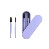 Intentionally Sustainable Ltd Eco-friendly Forever Eyebrow and Eyelash Brushes Purple
