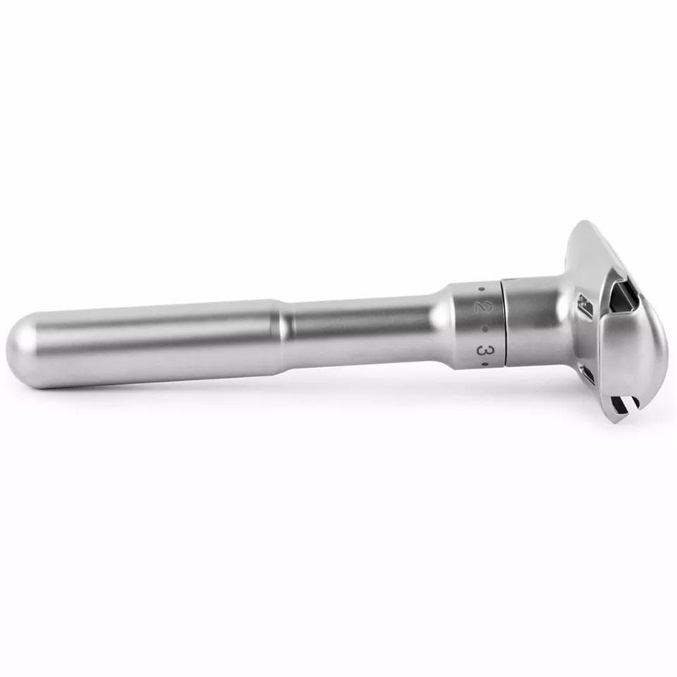 Intentionally Sustainable Ltd Premium Silver Double Edge Adjustable Razor