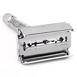 Intentionally Sustainable Ltd Short Handle Silver Double Edge Razor - Silver Silver Short