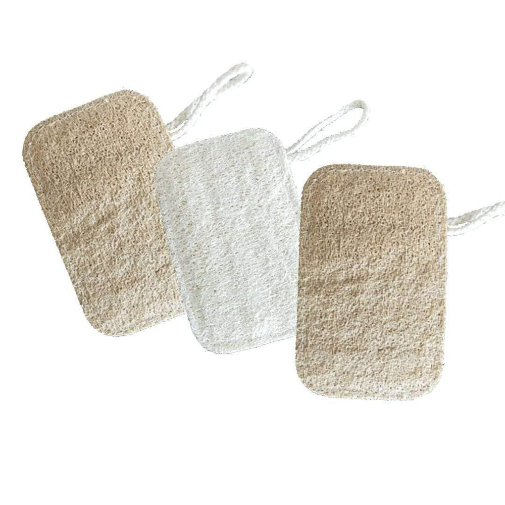 Intentionally Sustainable Ltd Biodegradable Loofah Fiber Scrubbing Pad 3pk Loofah 3pk