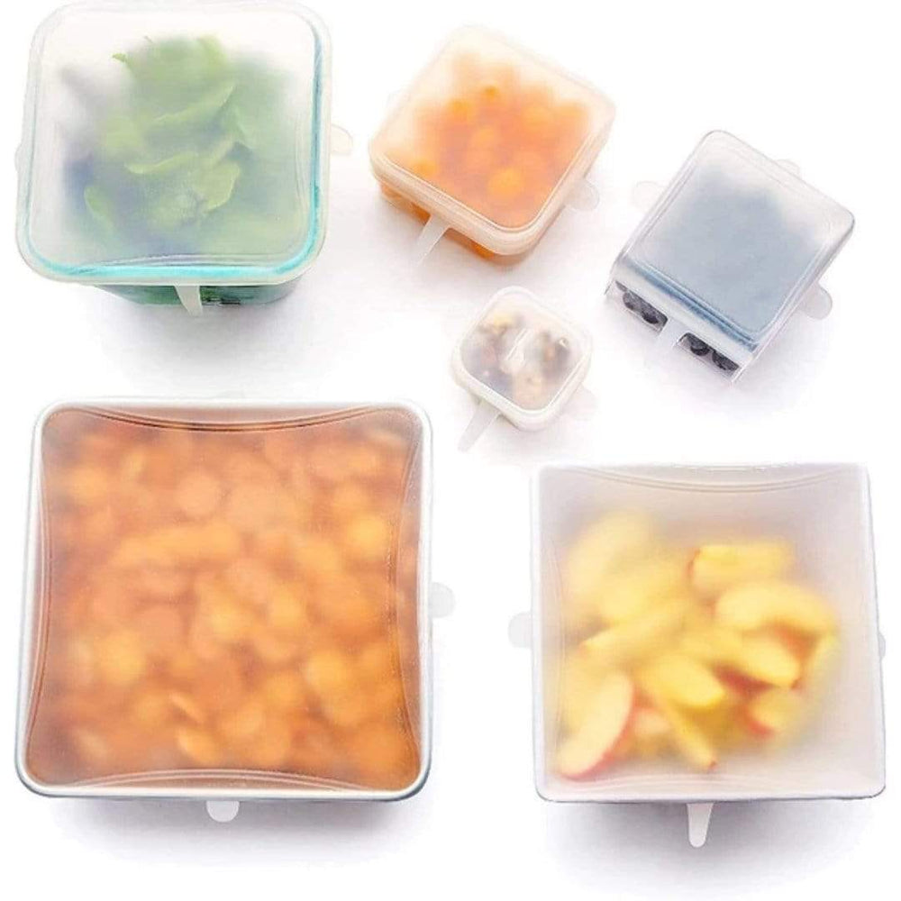 Intentionally Sustainable Ltd Silicone Stretch Lids: Square, Circle, Rectangle