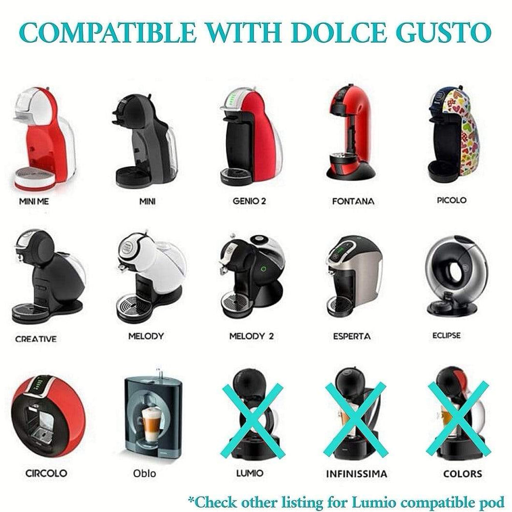Intentionally Sustainable Ltd Dolce Gusto Stainless Steel Refillable Coffee Capsule Stainless Steel Dolce Gusto Size