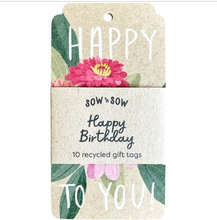 Gift Tags Recycled Paper 10 Pack