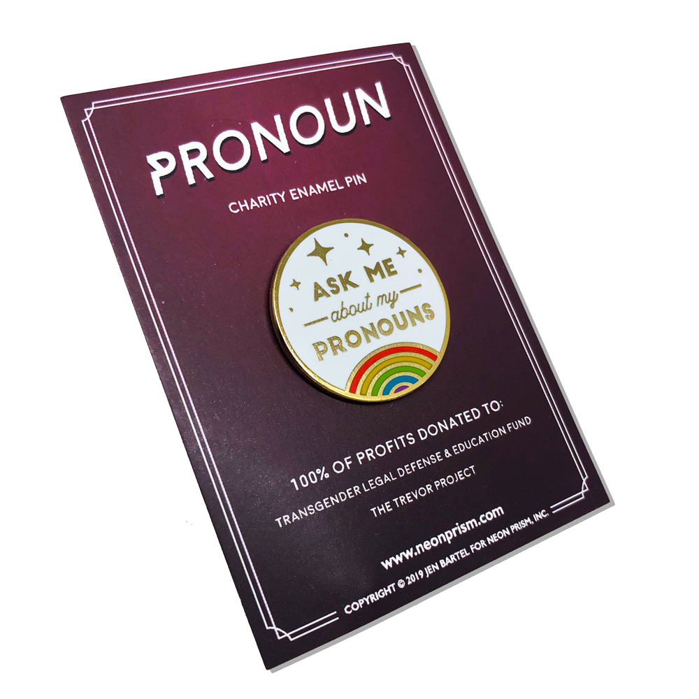 pronoun pins explanation