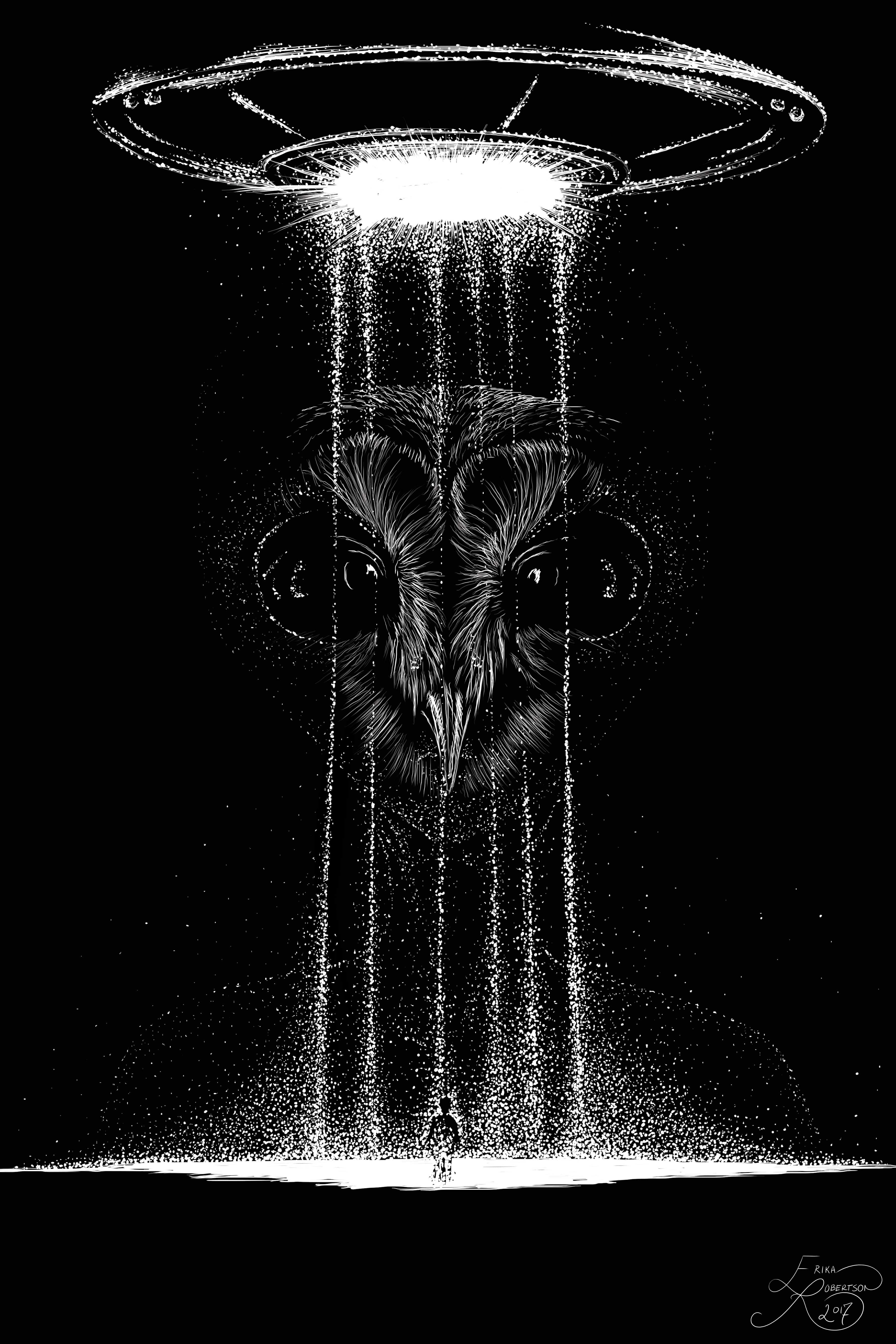 Art With Erika Shop - Screech - horror artwork