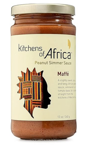 Kitchens of Africa Maffé Peanut Simmer Sauce (12 oz Jar) on Amazon