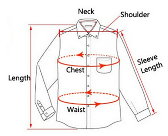 How to measure the 4WD Off Roader shirt