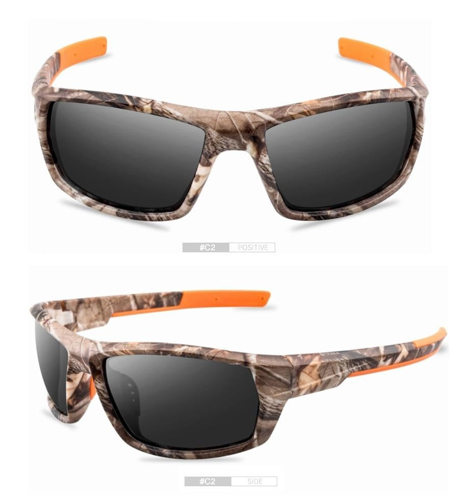 Camoflaguge Polarized Sunglasses Guts Fishing Apparel