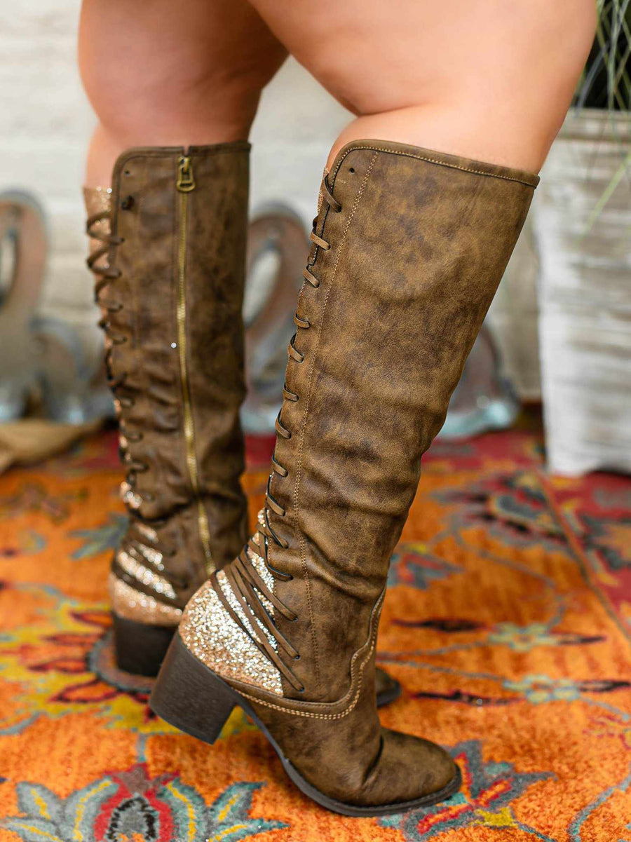 laced and loaded boots