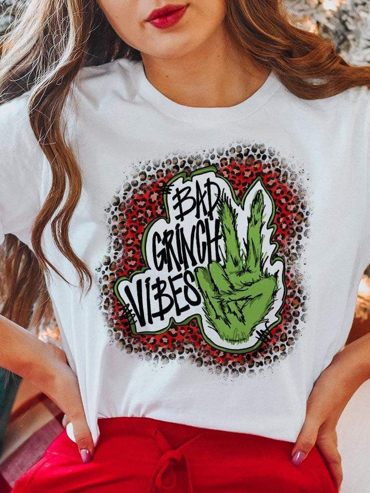 Bad Grinch Vibes T shirt