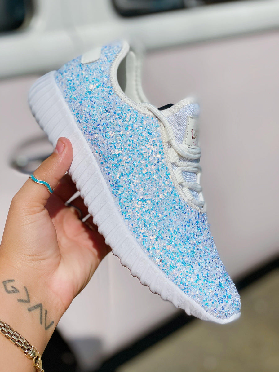 glitter bomb sneakers mermaid