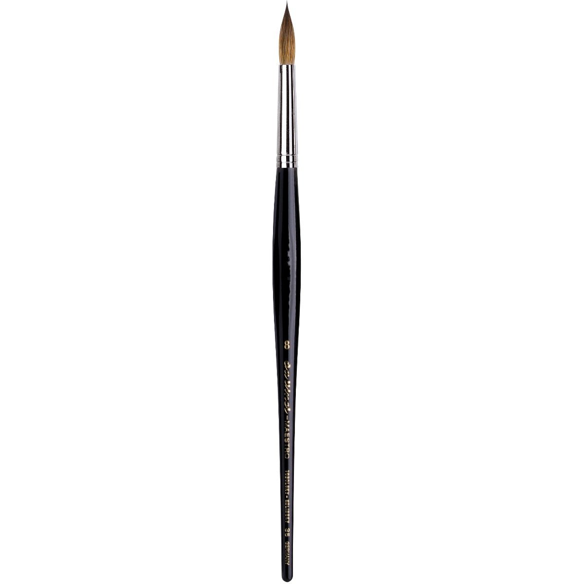 Da Vinci Maestro Kolinsky Brush - Long Liner, Short Handle, Size 6