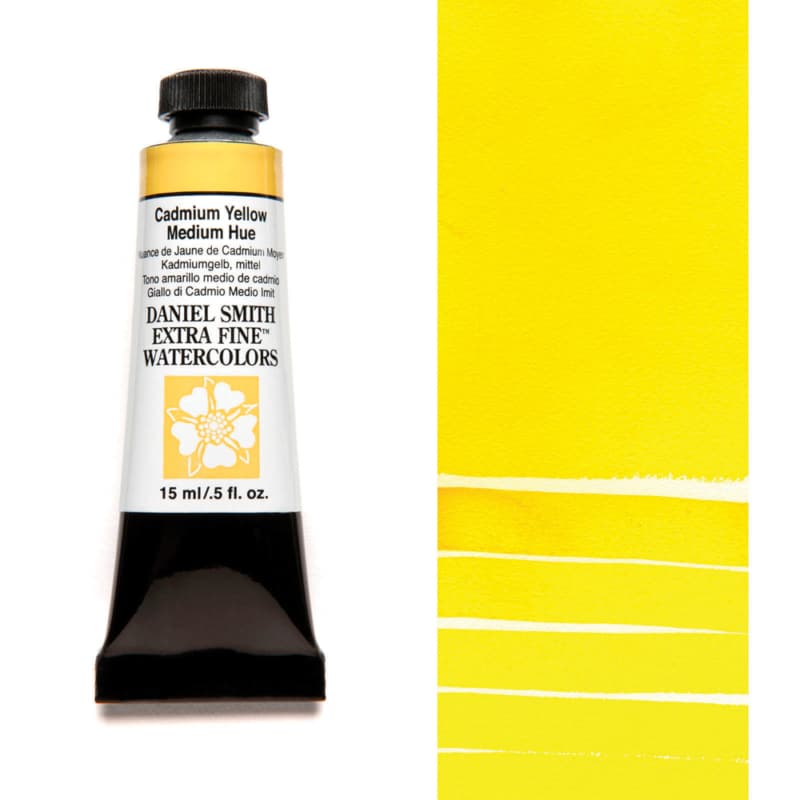 Daniel Smith Extra Fine Watercolor - Cadmium Yellow Medium Hue 5 ml