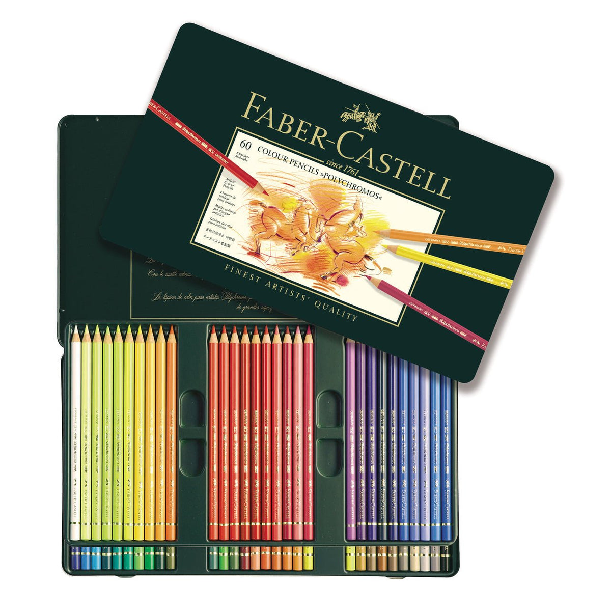Polychromos® Artists' Color Pencil - #252 Copper - #110252 – Faber