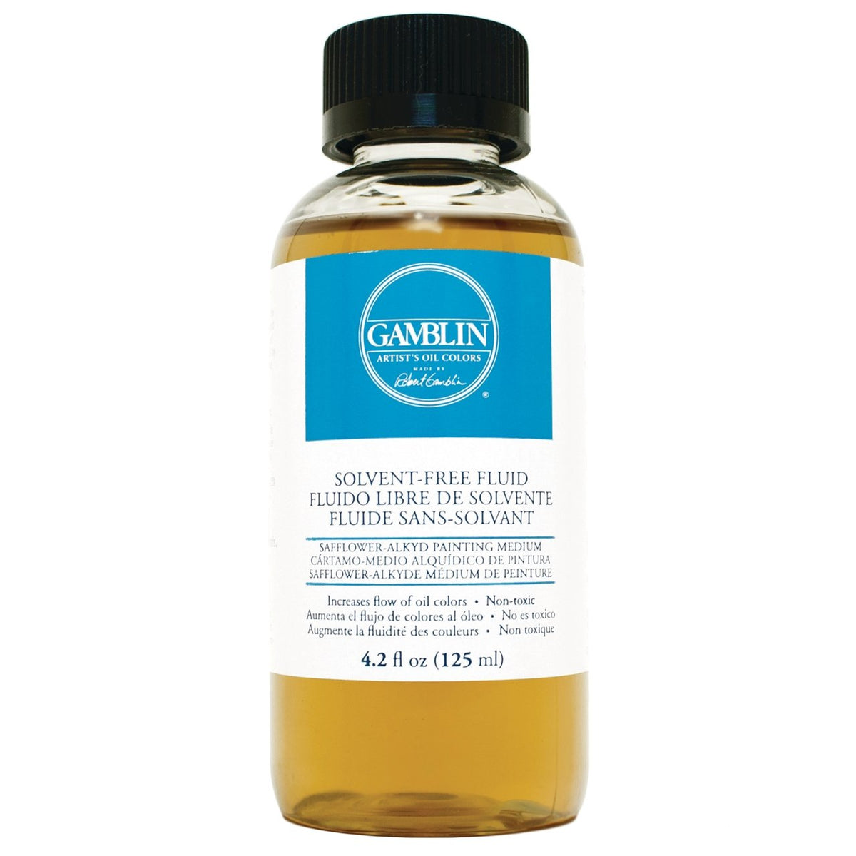 Gamblin Gamsol Odorless Mineral Spirits 1 gallon (128 Oz) 