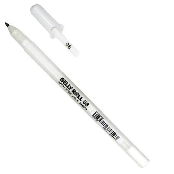 Gelly Roll Classic (10) Bold-White Pen