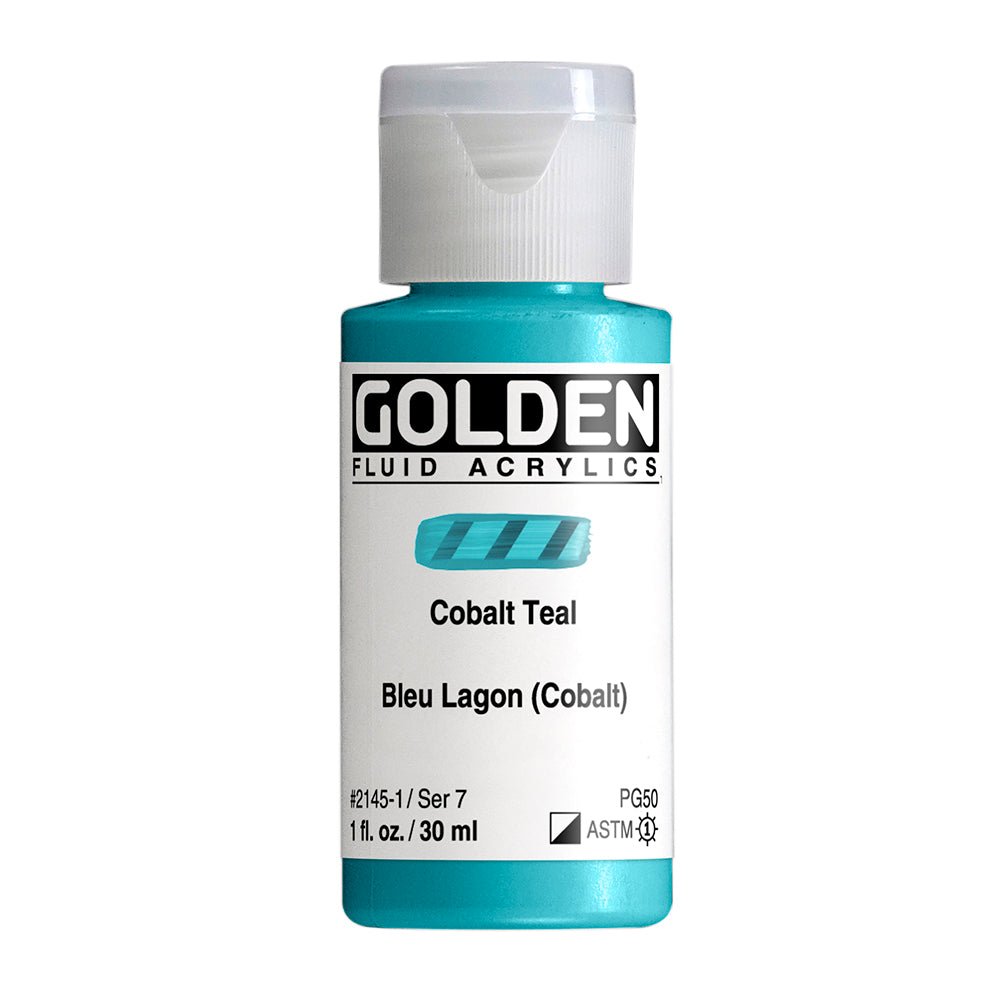 Golden High Flow Acrylic - Teal 1 oz.