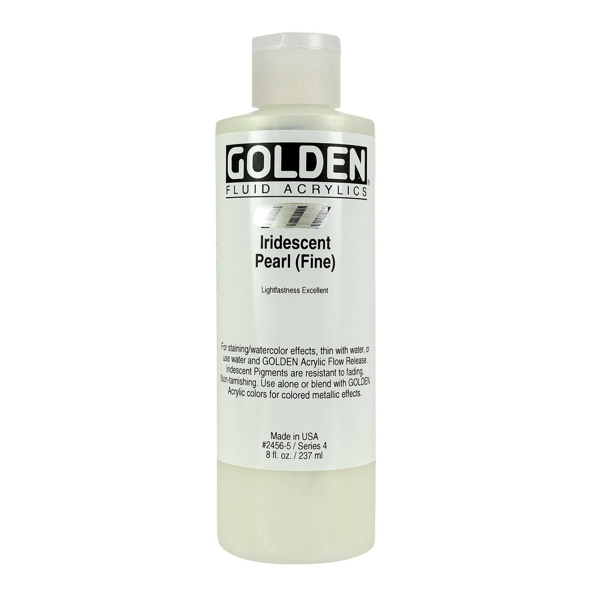 Golden Fluid Acrylic Iridescent Gold Deep (Fine) 1 oz