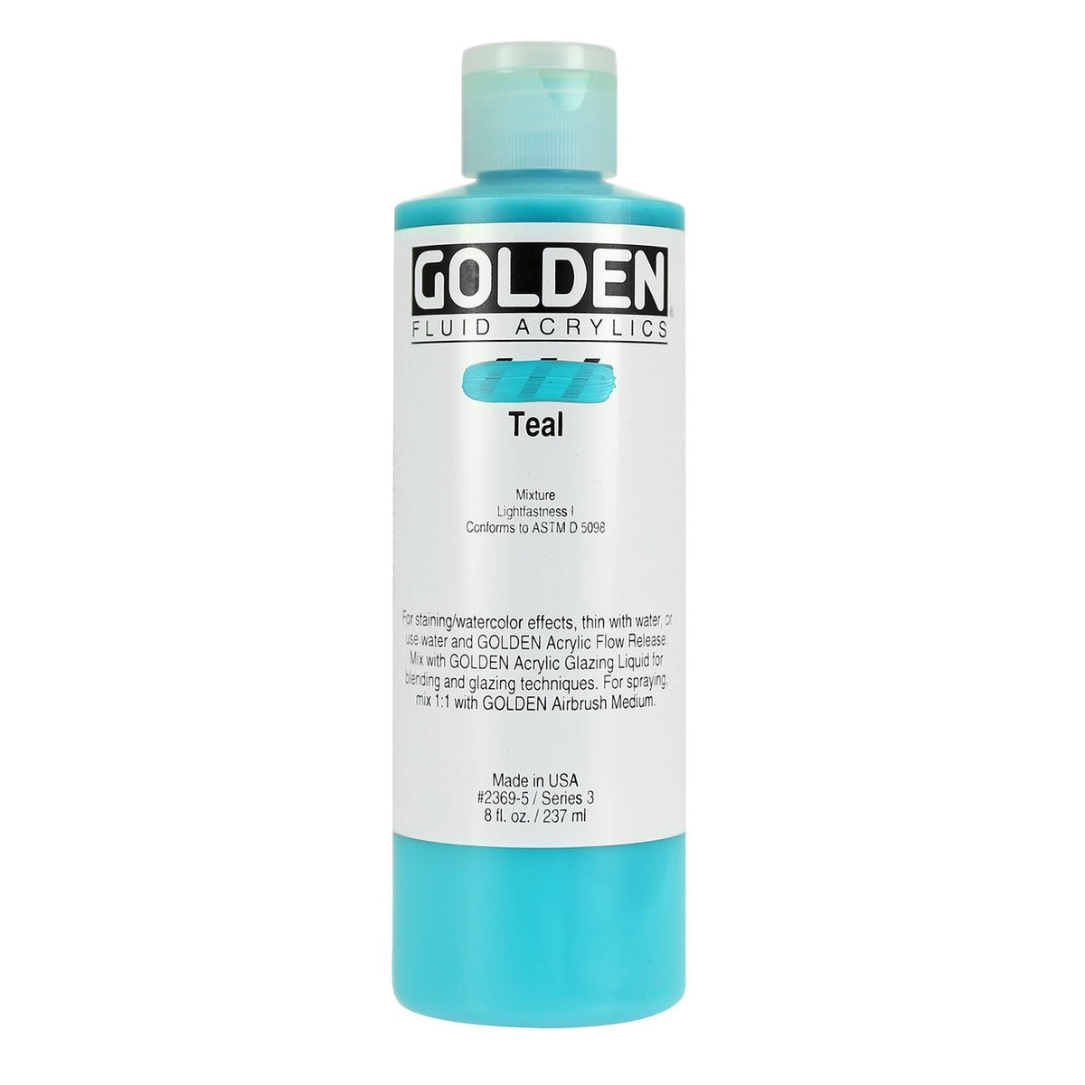 Golden High Flow Acrylic - Teal 1 oz.