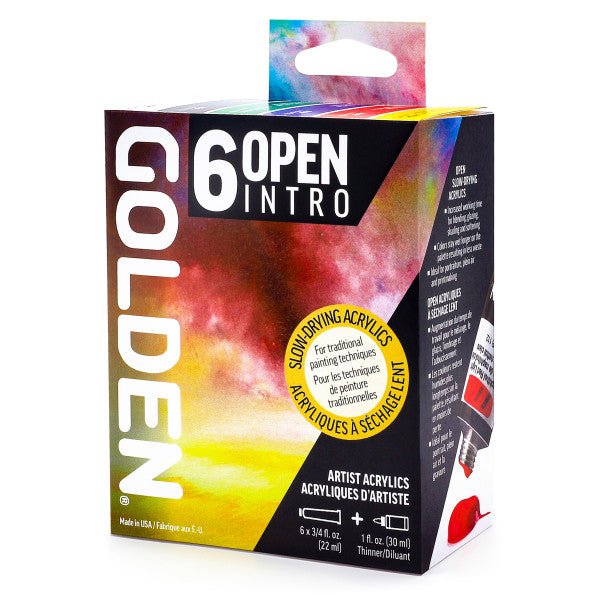 GOLDEN Open Acrylic Paints C.P. Cadmium Yellow Primrose 8 oz