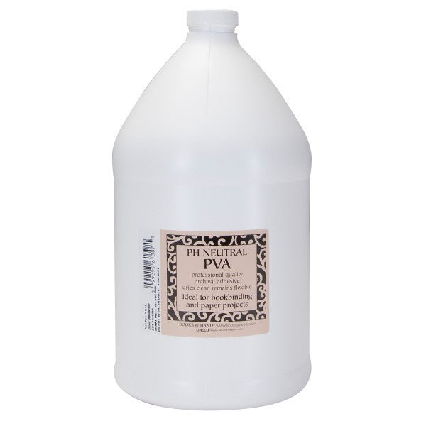 LINECO Neutral pH Adhesive 8 Oz, Acid-Free, All-purpose Glue, Dries Clear  and Remains Flexible. Used for Bookbinding and Book Repair, Framing