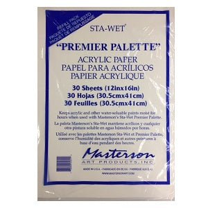 Masterson Sta-Wet Super Pro Palette Acrylic Film Refill