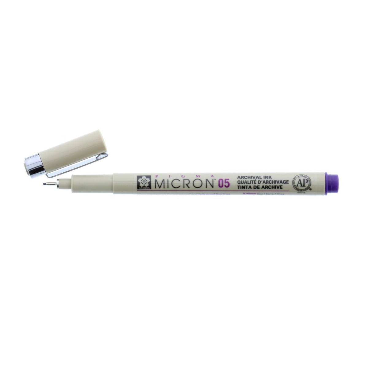 Sakura Pigma Micron Pen .45mm Point Pen, Purple