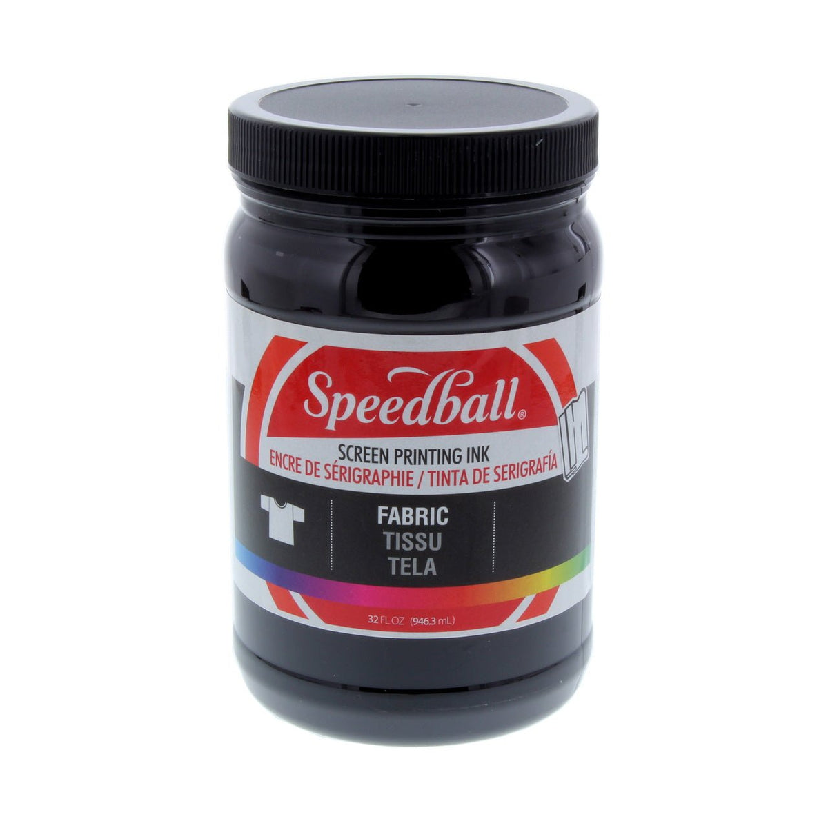Speedball Fabric Screen Printing Ink White 8oz - MICA Store