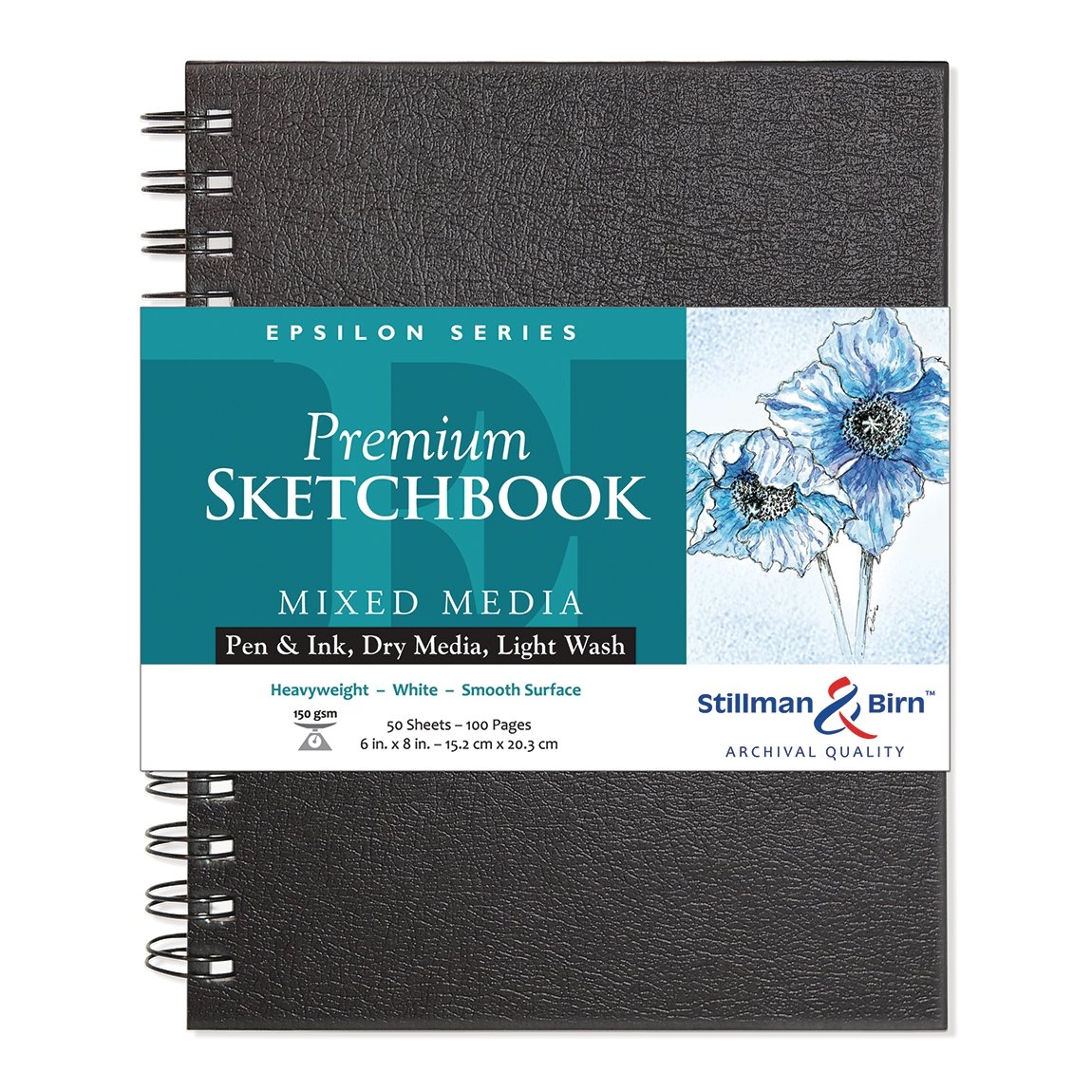 Stillman & Birn Zeta Series Wirebound Premium Sketchbook 9x12