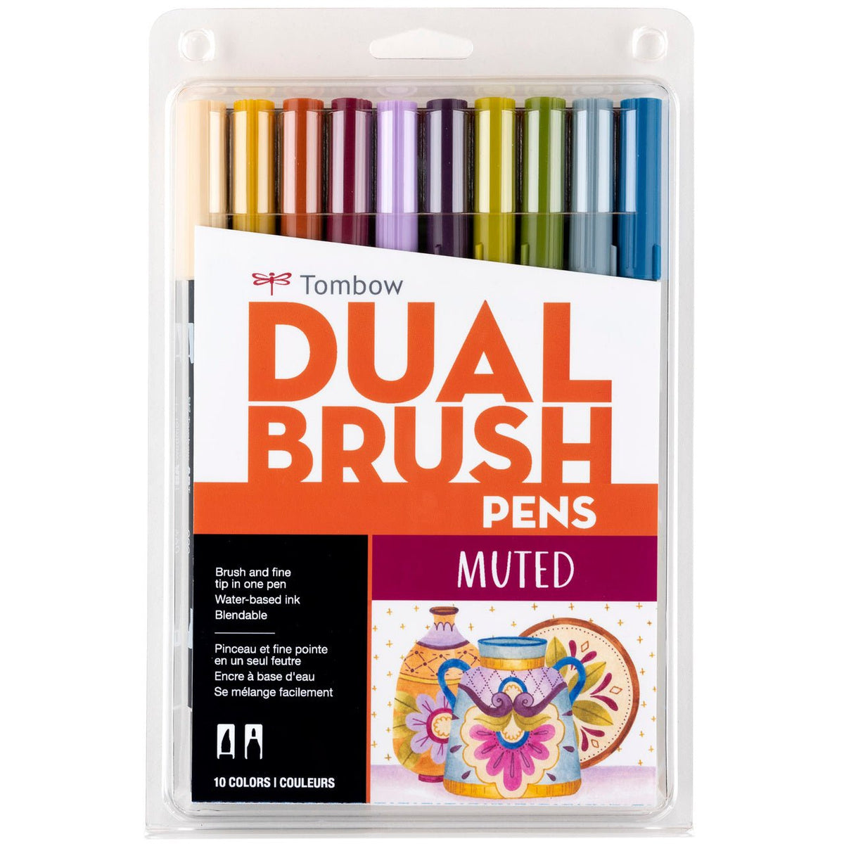 Ohuhu Maui 36 Skin Tone Colors Dual Tips Water Based Art Markers,Brush & Fineliner