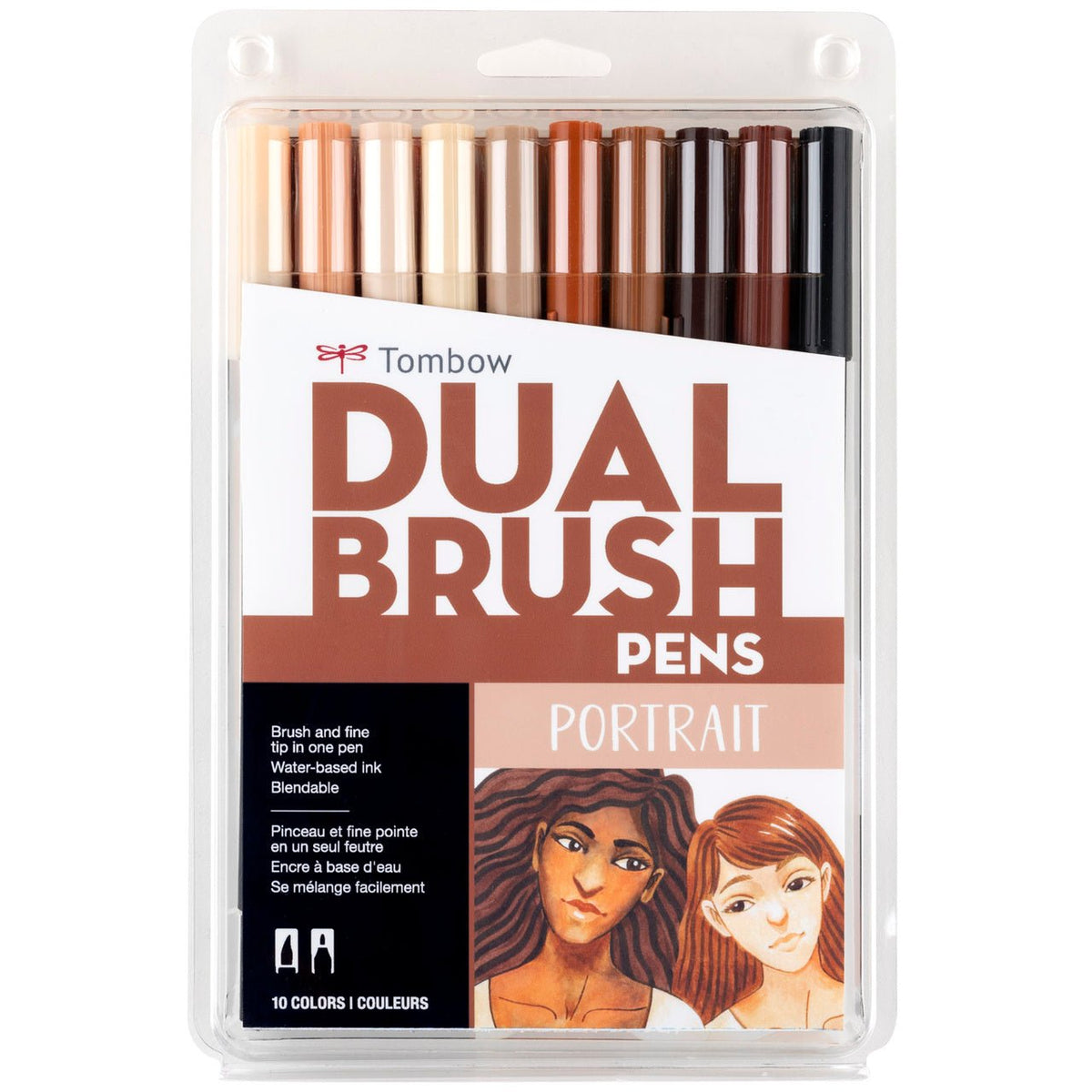 Dual Brush Pen Art Markers, 108 Colors, Brush Markers
