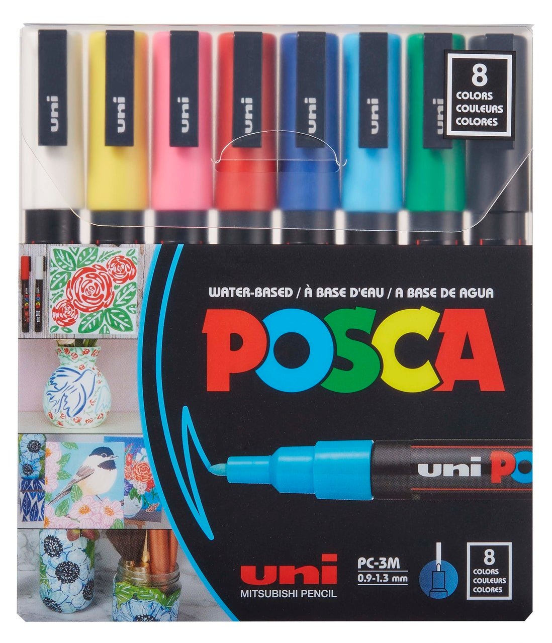 Posca 1MR Set- Classic Colors