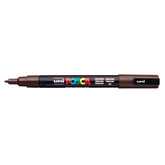 uni POSCA Paint Marker PC-3M Fine Bullet Tip - Dark Brown - merriartist.com