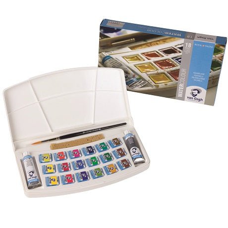 Qor Watercolor Introductory 12 Color Set