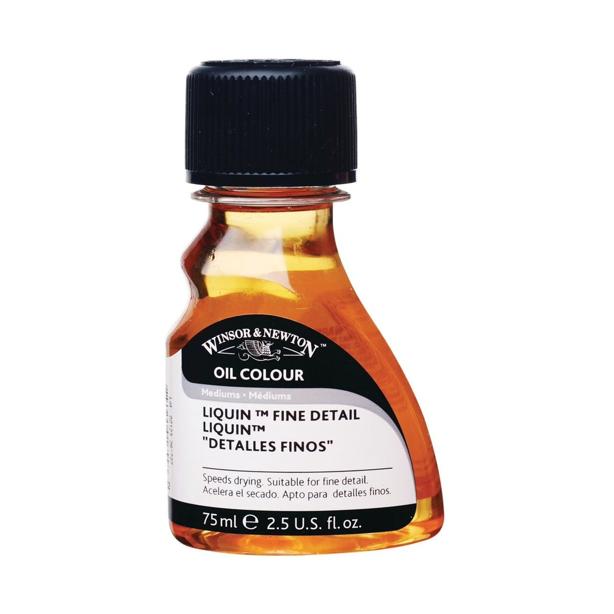 Winsor & Newton Oil Color Solvents - English Distilled Turpentine, 75ml  Bottle