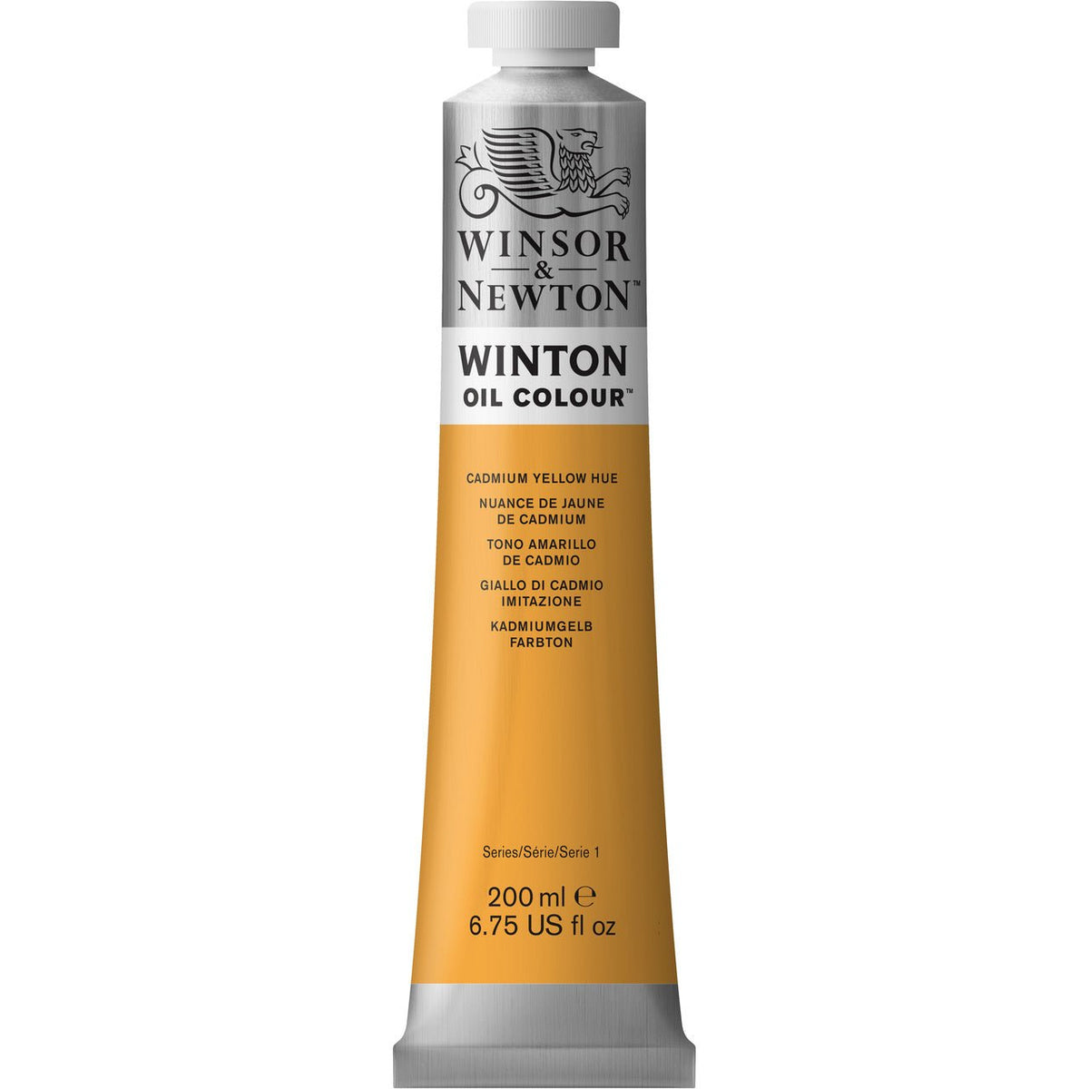 Winsor & Newton Winton 200ml Oil Colour - Cadmium Yellow Pale Hue