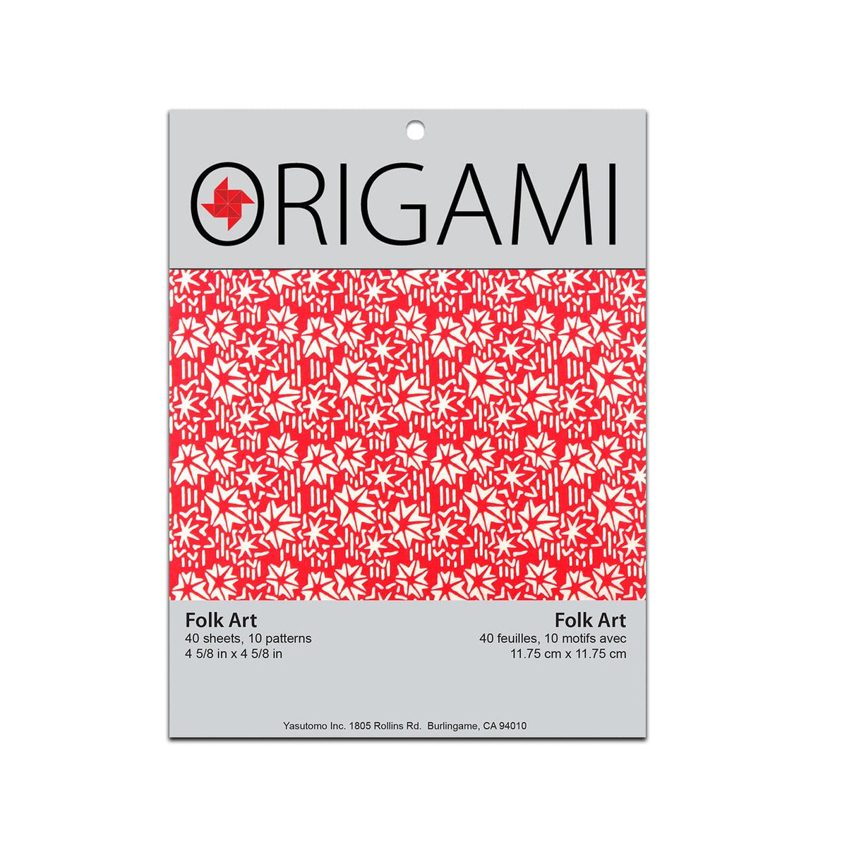 Yasutomo Traditional Origami Paper 9 - 3/4in 100 Sheets