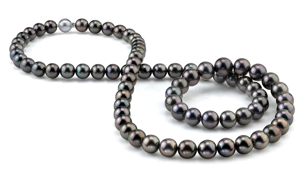 Pure Pearls Weekly Product Spotlight: Tahitian Opera Length Pearl Necklace, 8.0-9.0mm - AAAA Quality