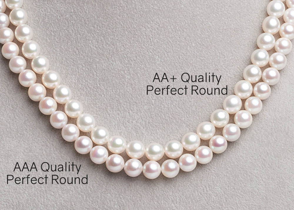 AAA Quality versus AA+ Quality Akoya Pearls