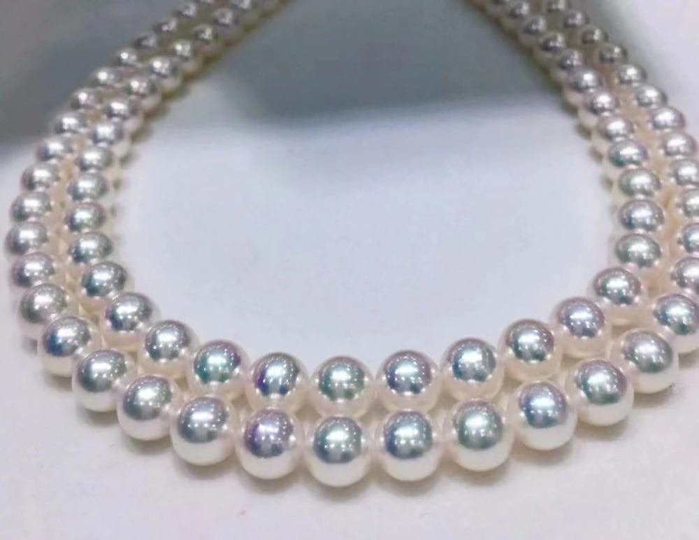 Hanadama Pearl Necklaces