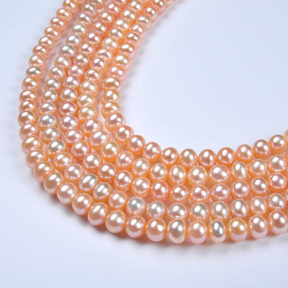 Pearl Color Symbolism: Peach Pearls