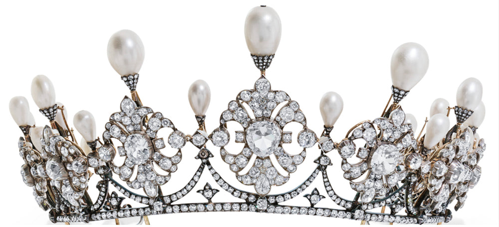 Pearl and Diamond Tiara Christie's Auction