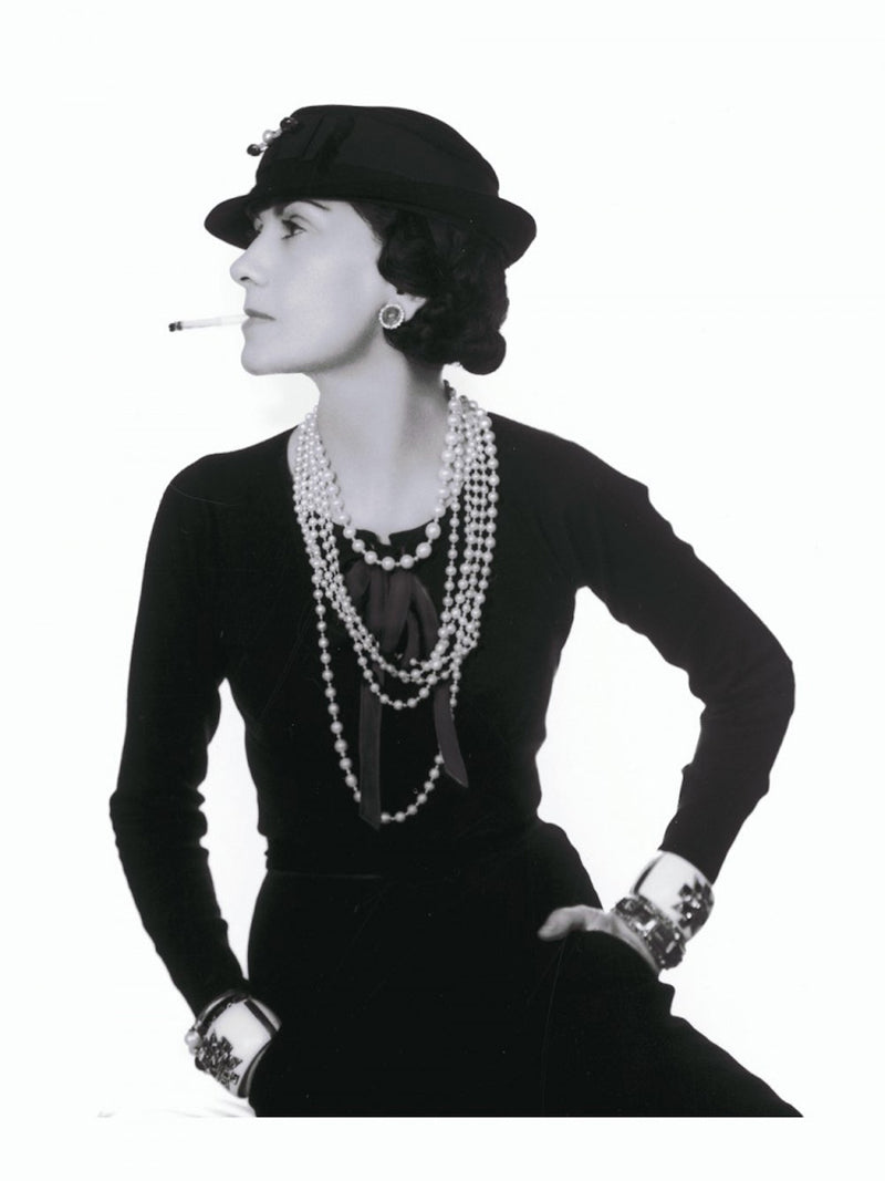 Most Iconic Pearl Necklaces in History: Coco Chanel Pearl Ropes
