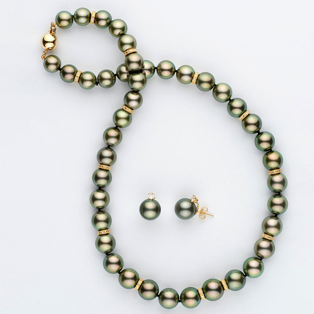 Tahitian Pearl Colors: Green