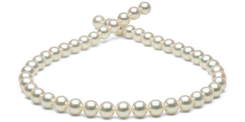 Hanadama Akoya Pearl Necklace, 8.5-9.0mm