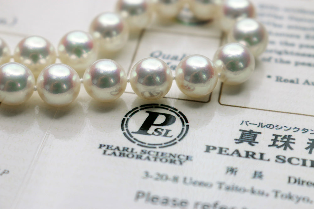 Hanadama Pearls Certificates