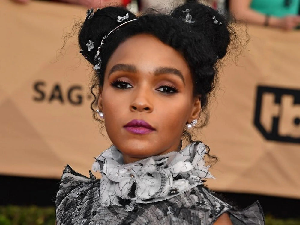 Janelle Monae Pearl Earrings